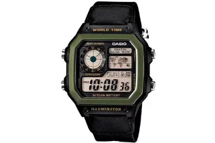 Часы Casio AE-1200WHB-1B кварцевые