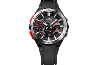 Часы Casio ECB-2200P-1A кварцевые Япония